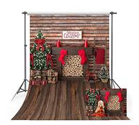MEHOFOTO 5ft x 7ft Merry Christmas Photo Studio Backdrop