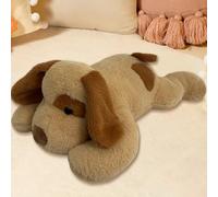 MeHoo 3.3LB Weighted Dog Plush,23.6 Inch Weighted Toy for Anxiety,Weighted Stuffed Animals Throw Pillow,Furry Weighted Plushies Hugging Pillow Cute Plush Doll for Birthday Dog