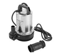 MEHOOSPVN 160W Submersible Pump DC Sewage Dirty Water Pump Stainless Steel Durable Drain Septic Sump Celler 6000L / H Submersible Pond Pump for Clean Pool and Pond Draining, Immersion Depth 0.5-8 m