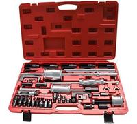 MEHOOSPVN 40pcs Diesel Injector Puller Remover Tool Universal Master Kit Slide Hammer Kit Universal Diesel Injector Tool Extractor Puller Injector Nozzles for Car Diesel Tool Bosch Delphi Deso Siemens