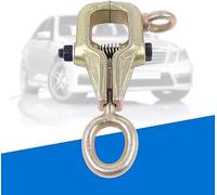 MEHOOSPVN 5 Ton Top & Straight 2 Way Pull Clamp, Self-Tightening Frame Grips Pull Clamp Grips Auto Body Repair Pull Clamp Dent Pulling Equipment Tool for Automotive Car Vehicle Repair Tool Kit