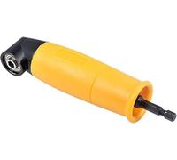 MEHOOSPVN 90 Degree Drill Adapter, Right Angle Drill Attachment, ABS Handle Screwdriver Socket Adapter, Drill Bit Corner Adapter, Right Angle Drill Chuck Bit Corner Adapter Screwdriver Holder, Yellow