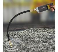 MEHOOSPVN Concrete Vibrating Tool Handheld, 1500W Electric Concrete Vibrator, Cement Vibrarator with 2m Shaft Rod, Portable Electric Concrete Vibrator for Highways, Fences, Bridges, Ports, Black