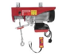 MEHOOSPVN Electric Hoist Lift 800KG 1763.7LBS Overhead Electric Hoist 220V Electric Winch With Wireless Remote Control, Single/Double Lifiting: 5M/10M/Min for Garage, Warehouses, Factories Lifting