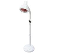 MEHOOSPVN Infra Red Lamp with 275W High Power Light Source, Single Head Type Far Infrared Therapy Lamp, Brightness Adjustable, 360°Rotating Infrared Light, Floor Standing for Home, Office Beauty Salon