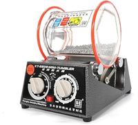 MEHOOSPVN Jewelry Polisher Tumbler Mini Polisher Tumbler Rotary Tumbler Surface Polisher 3Kg 6.6 Lbs Capacity 35W Jewelry Polishing Finishing Machine with Polishing Bead for Rock Stone Coins