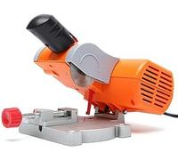 MEHOOSPVN Mini Table Saw - 0-45° Adjustable Cut Off Machine, 90W Saw, Plastic & Metal Cutter, 7800r/min for Cutting Metal & Wood