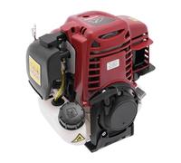 MEHOOSPVN Petrol Engine, 4-stroke 7.5HP OHV Single Cylinder Petrol Engine Standing Kart Gravity Supply Air Cooling Air-Cooled Gravity Supply Industrial for Pumps and Boats Brush Cutter, GX35, Red