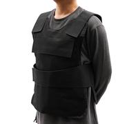 MEHOOSPVN Protective Bulletproof Knifeproof Vest Gear Stab-proof Self-defense Class Body Armor Anti Knife Stab Front and Back Armor Proof Vest Concealed Vest Free+Knife Proof Cut Resistant Work Gloves