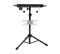 MEHOOSPVN Tattoo Workstation, Tattoo Table Professional Adjustable Tattoo Table Portable Removable Tattoo Stand, With Stable Tripod Tattoo Accessories for Tattoo Beauty Salon 47 x 33x 61-107cm