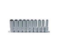 Mehr 1/4" Chrome Plus Socket Set Deep Qty 1 Set Ks Tools