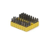 Mehr 1/4 Hex Bits Set Tamperprf 49-Pce Qty 1 Set Laser