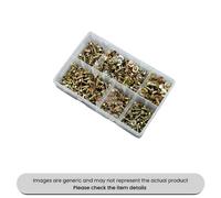 Mehr Acme Screws Hexagon Head 8-14 With Captive Washers Assorted Box 255Pcs