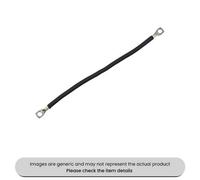 Mehr Battery To Starter Cables Pvc Insulate 12" Black Battery Straps Pack Qty 1