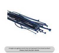 Mehr Black Cable Ties High Grade Nylon Pack Qty 200