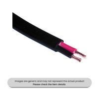 Mehr Black Mains & Auto 2 mm², Twin Core 25Amp, 30M Length Cable Pack Qty 1