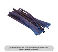 Mehr Black Polyolefin Heat Shrink Tubing 6.4X50mm Length Pack Qty 100