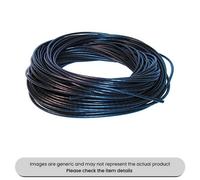 Mehr Black Polythene Pipe/cable Spiral Binding 1.5mm-8mm, 30M Length Pack Qty 1