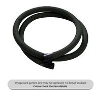 Mehr Black Rubber Fuel Hose 1M, 9.5mm Pack Qty 1