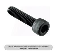 Mehr Black Socket Capscrews Metric Din 912, Grade 12.9, M8X35mm Pack Qty 100