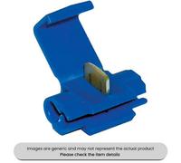 Mehr Blue Splice Connectors 1-1.5mm² Snap Locking For Ato Blade Fuses Pack Qty 500