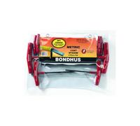 Mehr Bondus Graduated Hex T-Handles 2-10mm Tl350 Qty 1 Set
