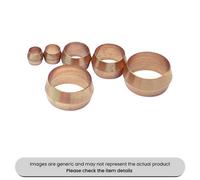 Mehr Brass Barrel Olives 5-12mm Size Metric Pack Qty 150