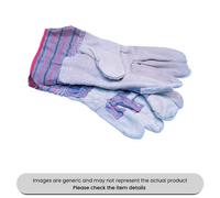 Mehr Canadian Pattern General Use Work Gloves Chrome Leather Palms Pack Qty 5