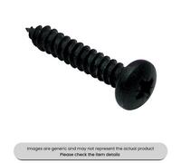 Mehr Chemical Black Self Tapping Screws Pzd Pan Head 10X1" Pack Qty 100