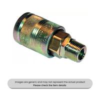 Mehr Coiled Air Hose 5M, 1/4" Bsp Pack Qty 1