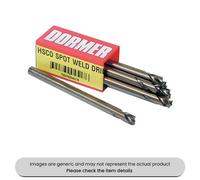 Mehr Dormer High Speed Cobalt Spot Weld Drills Jobber Length 8mm Pack Qty 10