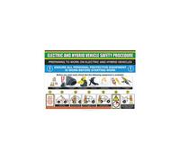 Mehr Ev Electric Shock Safety Poster Evh38 Qty 1