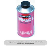 Mehr Evo-Stik Impact Adhesive 500Ml Applicator Brush Tin Pack Qty 1