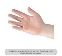 Mehr Extra Large Disposable Gloves White Vinyl Pack Qty 100