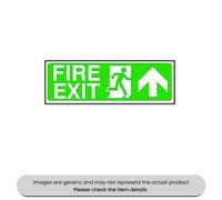 Mehr Fire Exit Up Arrow Self-Adhesive 150X450mm Pack Qty 1