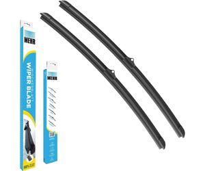 Mehr Front Flat Wiper Blade Fits Renault Scenic (MK 4) MPV (2016-)Pack of 2