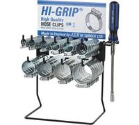 Mehr Hose Clip Dispenser With 100 Mild Steel Zinc Plated Clips 12.5mm Band Width Kite Marked Qty 1