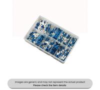 Mehr Insulated Terminals Female Blue Spades And Male Blades Assorted Box 280Pcs