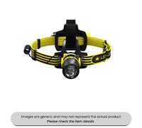 Mehr Led Atex Head Torch 180 Lumens Zone 0/20 Compliant With Batteries Pack Qty 1