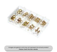 Mehr Mini Brass Barrel & Stepped Olives 5-12mm Metric Assorted Box 90Pcs