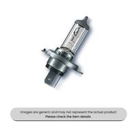 Mehr Osram Halogen Headlight Bulbs H4 Cap P43T, 12V, 60/55W Pack Qty 1