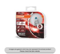 Mehr Osram Nightbreaker Laser H1 Cap P14.5S, 12V, 55W & 150M Long Beampack Qty 2