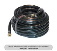 Mehr Overbraided Air Line Hoses With 1/4" Bsp Swivel Nuts 10M, 8mm Pack Qty 1