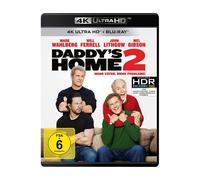 MEHR PROBLEME-4K U DADDY'S HOME 2-MEHR VÄTER - 2 ULTRA HD BLU-RAY NEW