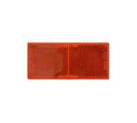 Mehr Reflectors Red 100 X 45mm Self-Adhesive Ref7A Pack Of 10