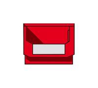 Mehr Ssi Storage Bins 230 X 140 X 130mm Red Sb2Re Qty 10 Ssi Schaefer