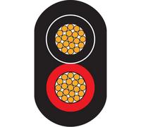 Mehr Thin Wall Flat Twin 2 X 1mm 32/.20 30M Ec702 Length 30 M