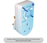 Mehr Timer Switch Plug 3Pin, 13Amp Pack Qty 1