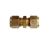 Mehr Tube Couplings Brass W/stp Olives 3/8" Pack Of 10 Sets