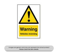 Mehr Warning Vehicles Reversing Foamex 240X360mm Pack Qty 1